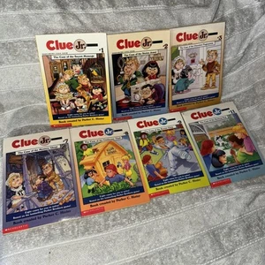 Vtg 1990s CLUE JR Paperback Books Lot of 7 Parker C Hinter 1, 2, 3, 7, 8, 9, 11 - Picture 1 of 16
