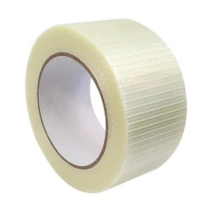 Filament Duct Tape, Transparent, 2 Inches x 30 Yards - Fiberglass Filament - Picture 1 of 5