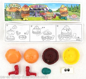 RK Crazy Hamburger C970401 con BPZ y AKF figuras extranjeras pago de ruda juguete de cocina - Imagen 1 de 2