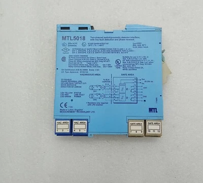 MTL 5018 Two Channel Switch / Proximity Detector Interface - Image 1 of 4