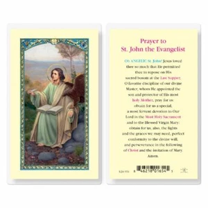 Saint John the Apostle - Prayer to St. John the Evangelist - Laminated Holy Card - Picture 1 of 4