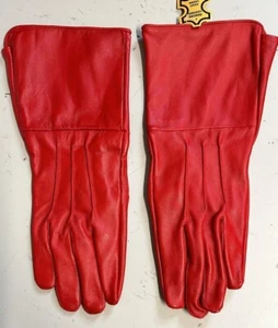  Leather Gauntlet Cosplay Renaissance Armor Swordsman Medieval Gloves  - Picture 1 of 3