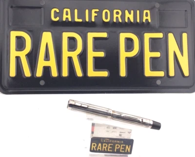 Waterman Lady Patricia STERLING SILVER SHERATON  Fountain Pen #2 Fine Flex nib - Image 1 of 4