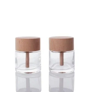Glass Diffuser Bottles with Wooden Cap Home Decor - Picture 1 of 12