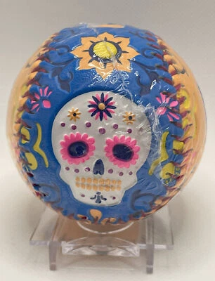 Cleveland SUGAR SKULL Day of the Dead Baseball Dia De Los Muertos NEW & SEALED - Image 1 of 4