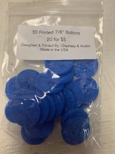 1 Pack of 20 pcs 7/8 Buttons for cloth mask ear saver - Imagen 1 de 8