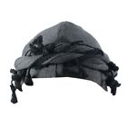 Breathable Skull With Braid Moisture Wicking Beanies For Outdoor Activities