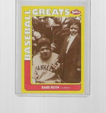 1990 SWELL BASEBALL GREATS BABE RUTH 124