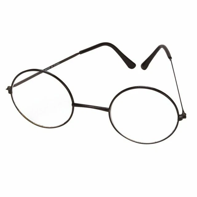 Rubie's 9705 Harry Potter Costume Glasses Round Black