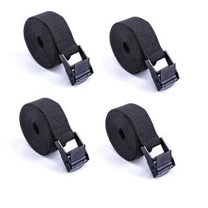 Premium Lashing Nylon Strap - Cam Buckle Tie Down Straps Heavy Duty Secure St... - Picture 1 of 7