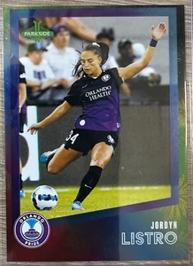 JORDYN LISTRO 2023 PARKSIDE NWSL VOL. 1 SHIMMER SP PARALLEL #154 /100 ORLANDO! - Picture 1 of 2