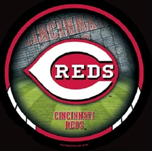 Window Bumper Sticker MLB Baseball Cincinnati Reds NEW - Picture 1 of 1