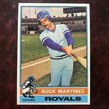 1976 Topps Set BUCK MARTINEZ #616 KANSAS CITY ROYALS - NM/MINT+ *HIGH GRADE*