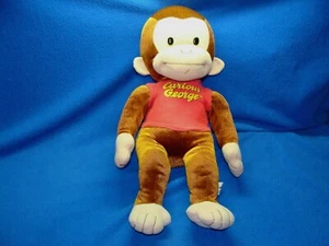 KellyToy 22" Curious George Stuffed Animal Plush Used - Picture 1 of 12
