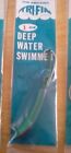 Old Stock New Amazing Tri-Fin Trifin 1 oz  Fishing Jig DEEP WATER SWIMMER Green
