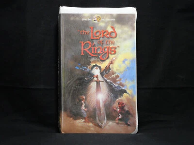 The Lord of the Rings Animated VHS Movie Sealed Clamshell Warner Brothers 2001 - Image 1 of 4