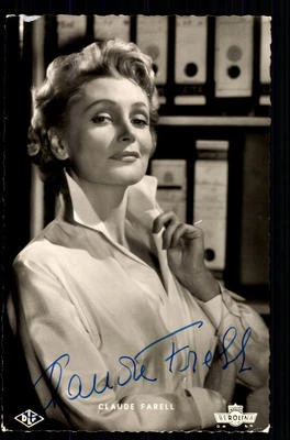 Claude Farell Kunst und Bild Autogrammkarte Original Signiert ## BC 20986 - Bild 1 von 2