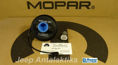 Tapa del tanque de combustible Jeep Wrangler JK 2007-2016 68045032AA genuino nuevo Mopar Foto 1 de 4