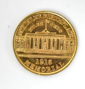 Scarce 1916 McKinley Gold Dollar RARE Low Mintage - Picture 1 of 4