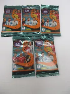 5 Packs Panini Road To Russia Football Trading Cards New & Sealed - Picture 1 of 2