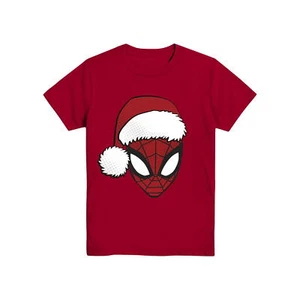 Spidey Claus, Boys T-Shirt Spiderman Marvel XS - Picture 1 of 4