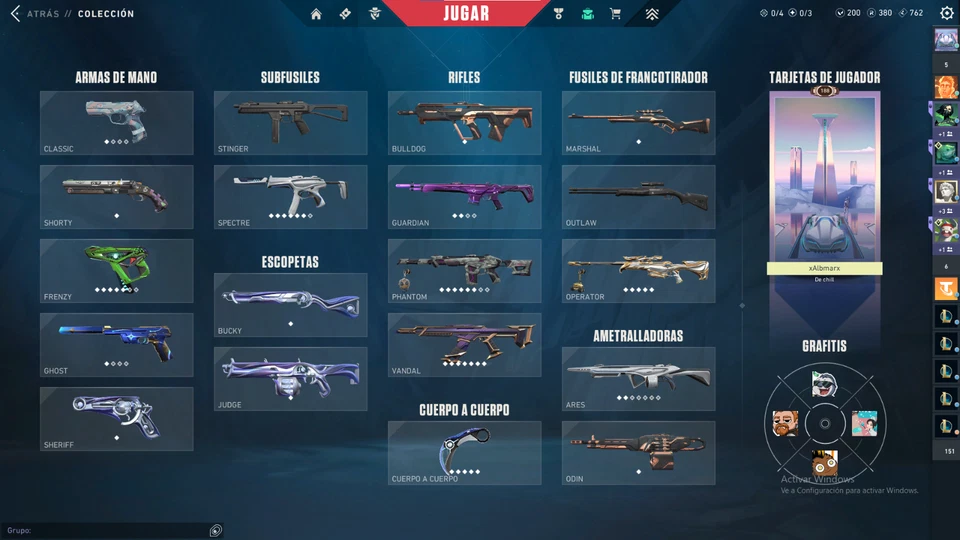 cuenta en platino con las siguientes skins: Pack ION2.0,  y varias mas  - Imagen 1 de 1