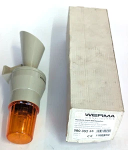 Werma 580 352 55 Signalleuchte 24V IP33 NEW OVP - Picture 1 of 5
