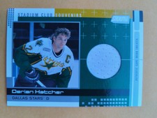 2000-01 (STARS) Stadium Club Souvenirs #SCS3 Derian Hatcher Jsy