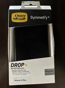 Otter Box Symmetry Series Case For Apple iPhone 14 Plus Black - Picture 1 of 2