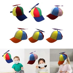 Propellerhut, Neuheit, bequemer Regenbogen-Zylinder für Kostüm - Bild 1 von 57