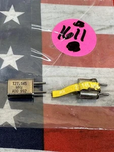 Rc Crystal: TRANSMITTER/RECEIVER TX/RX / 27.145 PreOwned USA Shipped - Picture 1 of 3