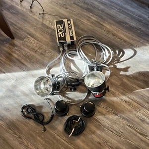 Vintage Norman Enterprises 202 LH4 Lamphead Light Kit - Works! - Picture 1 of 18
