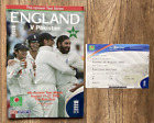 England v Pakistan 20th Aug 2006 The Oval Programme and Ticket