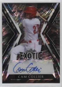 2023 Leaf Exotic Elephant Crystal /5 Cam Collier #BA-CC2 Auto