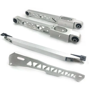 Rear Lower Control Arm+ Subframe Brace +Tie Bar For 1997-01 Mitsubishi Mirage - Foto 1 di 12