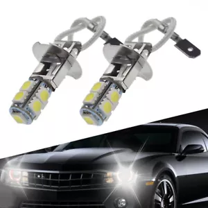 2pcs H3 LED Car Fog DRL Driving Lamp Flash light Torches Replacement Bulb - Picture 1 of 12