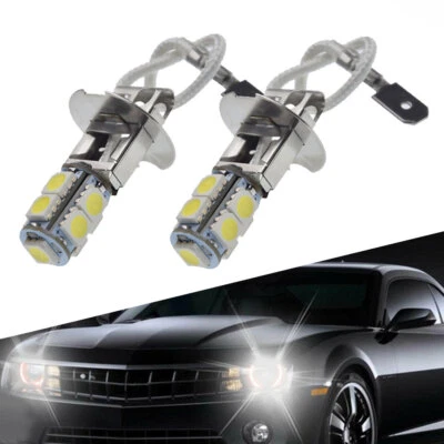 2pcs H3 LED Car Fog DRL Driving Lamp Flash light Torches Replacement Bulb - Image 1 of 4