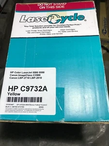 HP Kompatibel C9732A 645A Gelb Druckerpatrone Toner 5500 5550 Neu & Versiegelt - Bild 1 von 2