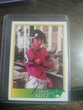 1993 Horse Star Cards Dean Kutz Card Number 96 Autographed