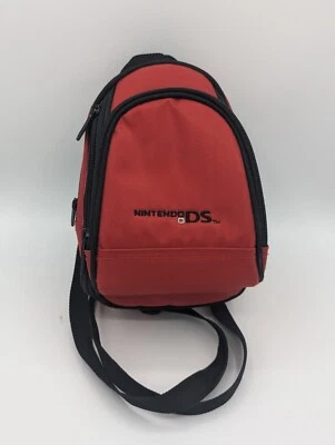 Estuche de Transporte Mochila Nintendo 3DS DSi Lite Rojo - Usado y Limpio Foto 1 de 4