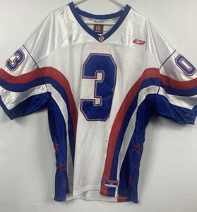 Allen Iverson #3 Reebok Limited Edition Football Jersey Men's XL Red White Blue - Picture 1 of 16