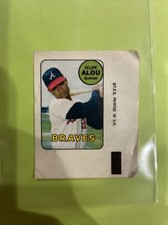 1969 Topps Decals Felipe Alou Atlanta Braves