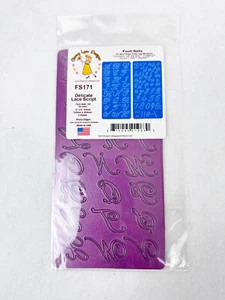 CHEERY LYNN DESIGNS DELICATE LACE SCRIPTS - FS171 - FONT SETS - BRAND NEW - Picture 1 of 3
