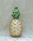 Pineapple Glass Tropical Holiday Christmas Ornament 