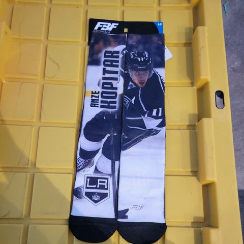 Los Angeles Kings NHL Anze Kopitar FBF Player Image Socks LG Men's New Cover