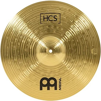 Meinl 16” Crash Cymbal – HCS Traditional Finish Brass for Drum Set  Made In - Image 1 of 4
