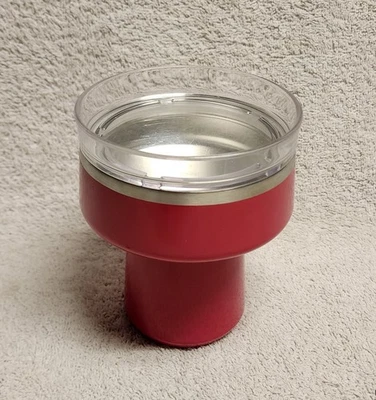 Vaso Reducir Saltini Margarita ROSA OSCURO 12 oz taza aislante 360° tapa para sorber usado en excelente estado Foto 1 de 4