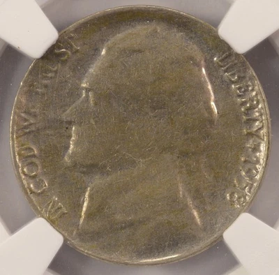 1958-D 5c Jefferson Nickel Late Stage Die Cap Strike NGC AU58 - Image 1 of 4