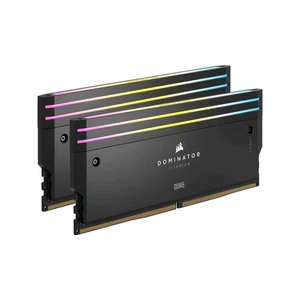 Corsair Dominator Titanium RGB DDR5 - 96 Go (2 x 48 Go) - 6600 MT/s C32 - Intel  - Imagen 1 de 4