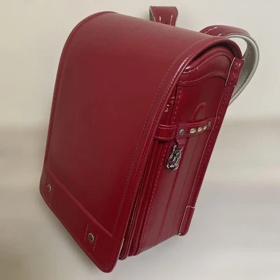 Ikeda Randoseru Earth NASA Red School Backpack Durable Exterior Lightweight - Image 1 of 4